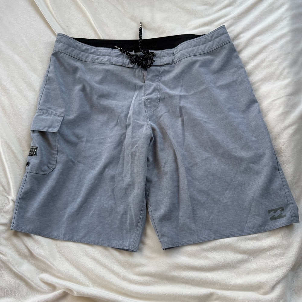 Billabong Gray Men's Swim Board Shorts